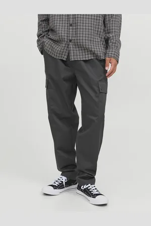 JACK & JONES Wide Tapered Cargo TrousersM