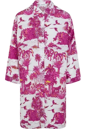 Chantelle Pink Passionate Long Sleeve Beach Shirtmedium