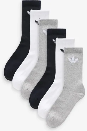 adidas Original Trefoil Crew Socks 3 PackUK 4.5 - 5.5