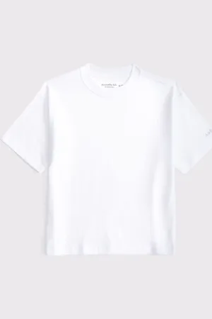 Abercrombie & Fitch Relaxed Fit White T-Shirt146152cm