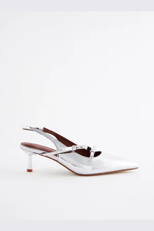 Next Forever Comfort Point Toe Bow Sling Back Heels