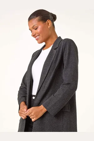 Roman Textured Pocket Detail Stretch Blazer38