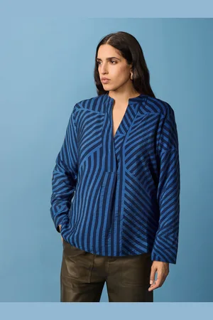 Next Long Sleeve Textured Overhead V-Neck Blouse42