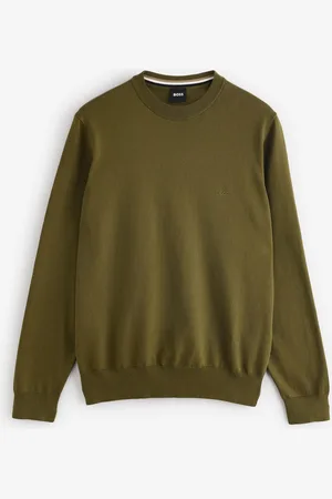 HUGO BOSS Regular-Fit Logo 100% Cotton Jumper2X-Large