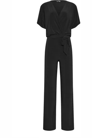 Long Tall Sally V-Neck Wrap Jumpsuit46 Høj