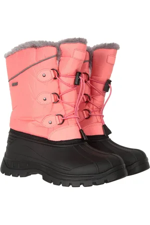 Mountain Warehouse Kids Whistler Sherpa Lined Adaptive Snow Boots
