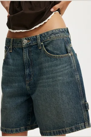 Cotton On Relaxed Denim 100% Cotton Shorts