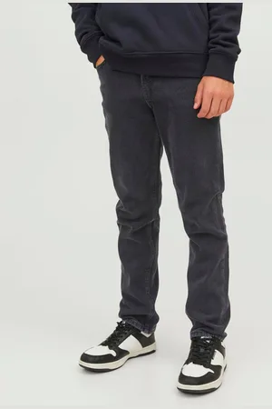 JACK & JONES Normal pasform Clark Sort Jeans140146cm