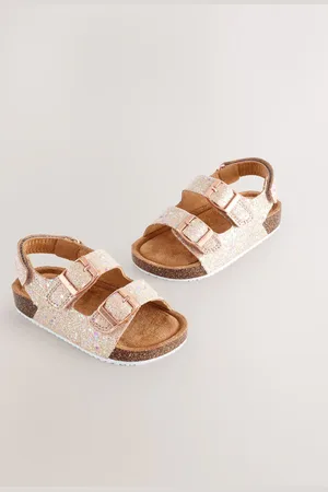 Next Corkbed Double Two Strap Sandals