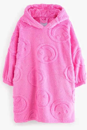 Next Jacquard Fleece Hooded Blanket (3-16yrs)3 - 4 år (98 - 104cm)