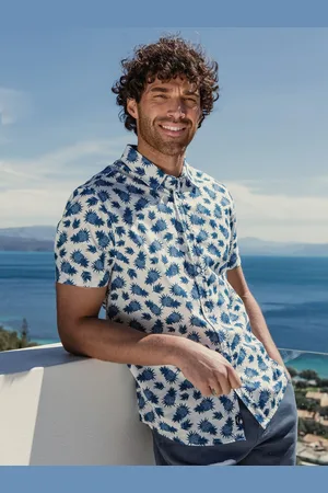 Threadbare Print Short Sleeve Shirtsmall
