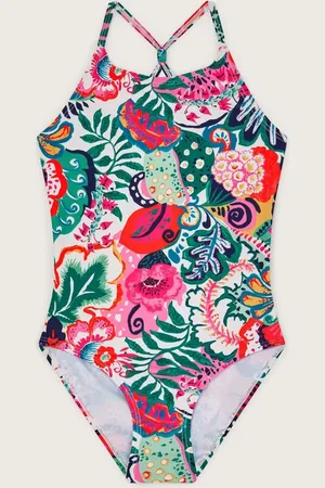 Monsoon Tropical Print Swimsuit152158cm
