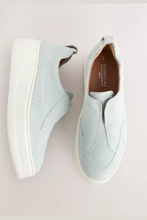 Next Slip On Signature Forever Comfort Læder Chunky Kilehæle Platform Trainerseu37