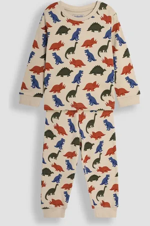 JoJo Maman Bébé Dino Jersey Pyjamas2 - 3 år (92 - 98cm)