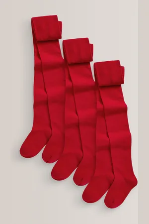 Next 3 Pak bomuldsrige skoletights5 - 6 år (110 - 116cm)