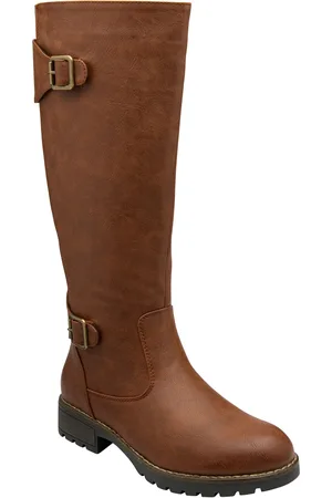 Lotus Knee-High Boots