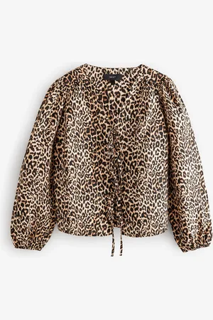 Next Tie Front Long Sleeve Blouse38