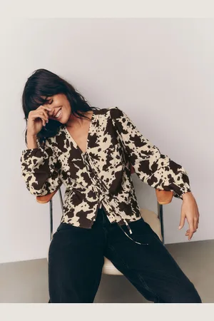 Next Tie Front Long Sleeve Blouse48
