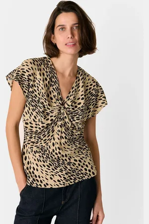 Whistles Print Spot Print Blouse34