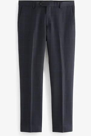 Next Prince of Wales Skræddersyet / tætsiddende fit Ternet Habitbukser32B x 29L (UK 32 S)
