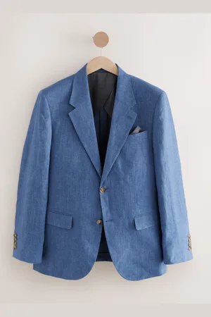 Next Slim Fit Leomaster Italiensk Stof Jakkesæt Jakke36r