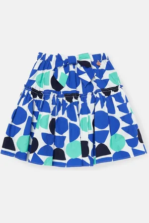 Angel & Rocket Corina Print Tiered 100% Cotton Skirt3 år (98cm)