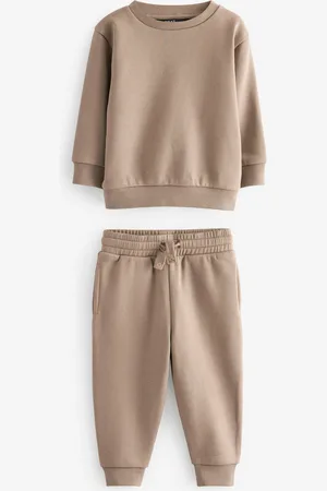 Next Plain Jersey Sweatshirt and Joggers Set (3mths-7yrs)5 - 6 år (110 - 116cm)