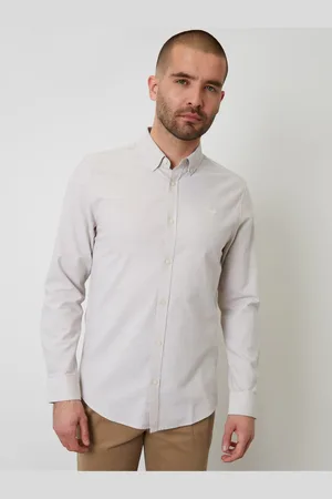 Threadbare Oxford Langærmet skjortelarge