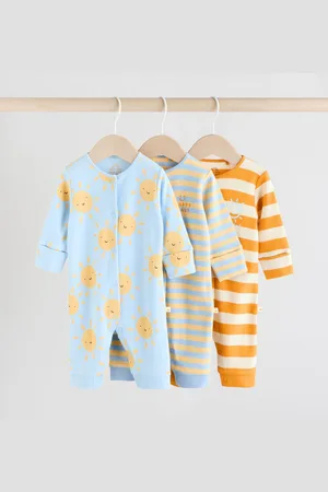 Next Baby fodløse sovedragter 3 -pakke (0mdr.-3år)8086cm