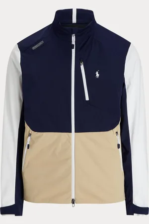 Ralph Lauren RLX Blue Woven Full Zip JacketSmall