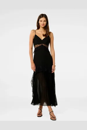 Forever New Lara Pleated Ruffle Maxi Dress44