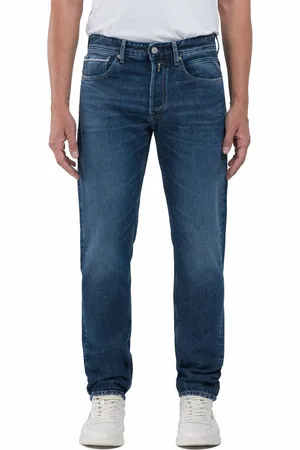 Replay Straight Fit Grover with 100% Cotton Stretch JeansW36 L30
