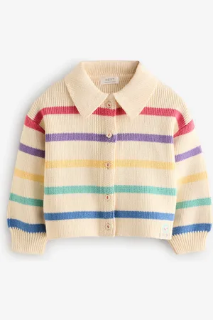 Next 100% Cotton Collar Cardigan (3mths-7yrs)9 - 12 måneder (74 - 80cm)
