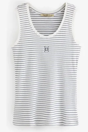 Smith & Soul Stribet bomuldsrib-tanktopSmall