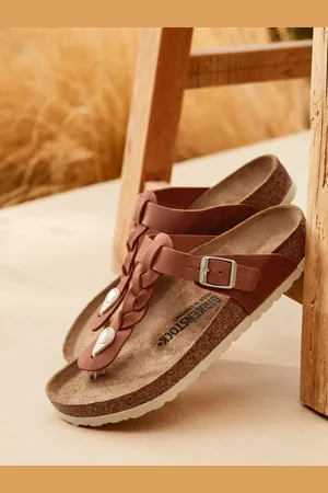 Birkenstock Gizeh Braided Oiled Leather Sandals