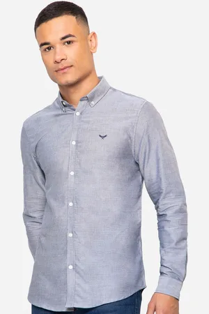 Threadbare Oxford Langærmet skjorteM