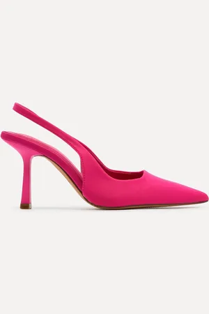 Linzi Fling Slingback Court Style Heel Shoes