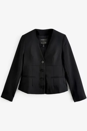 River Island Petite Button Front Blazer6 XS