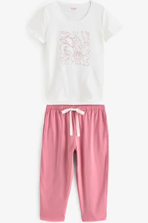 Triumph Pink Sets Pack Capri Pyjamas40