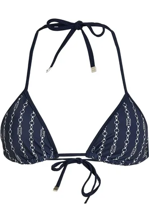 Tommy Hilfiger Print Triangle Bikini Top With Removable Padsmedium