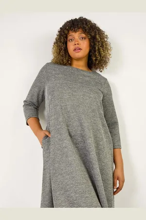 Roman Curve Ternet Snit Gynge Kjole48