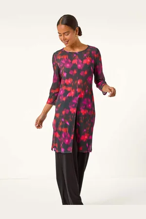 Roman Petite Abstract Top & Trousers Set44