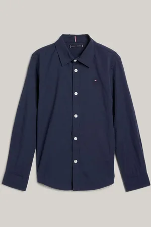 Tommy Hilfiger Solid Stretch Poplin Shirt16 år (176cm)