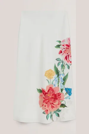 Ted Baker Casla Printed Column Maxi Skirt38