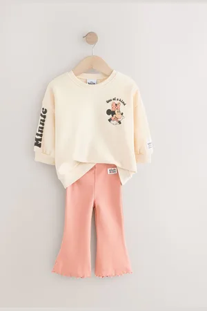 Next Minnie Mouse Sweatshirt and Flared Leggings Set (3mths-7yrs)5 - 6 år (110 - 116cm)