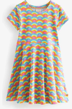 Little Bird Multi Short Sleeve Skater Dress7 - 8 år (122 - 128cm)
