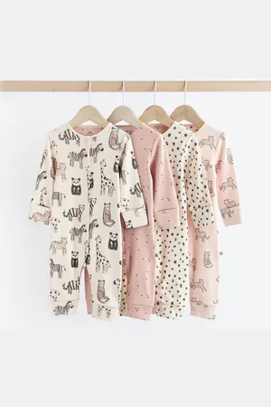 Next 4 Pakke Baby Footless Sleepsuits (0måneder-3år)2 - 3 år (92 - 98cm)