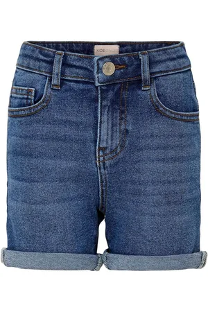 ONLY Blue Stretch Denim Shorts116122cm