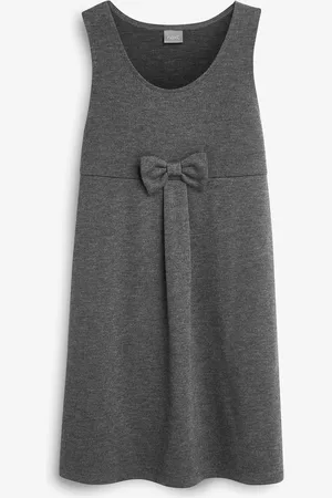 Next Jersey Stræk Sløjfe School Pinafore (3-14år)8 år ( 128 cm)