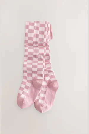 Next Cotton Rich Checkerboard Strømpebukser3 - 4 år (98 - 104cm)